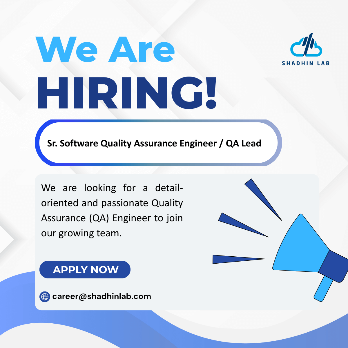 Sr. Software Quality Assurance Engineer / QA Lead