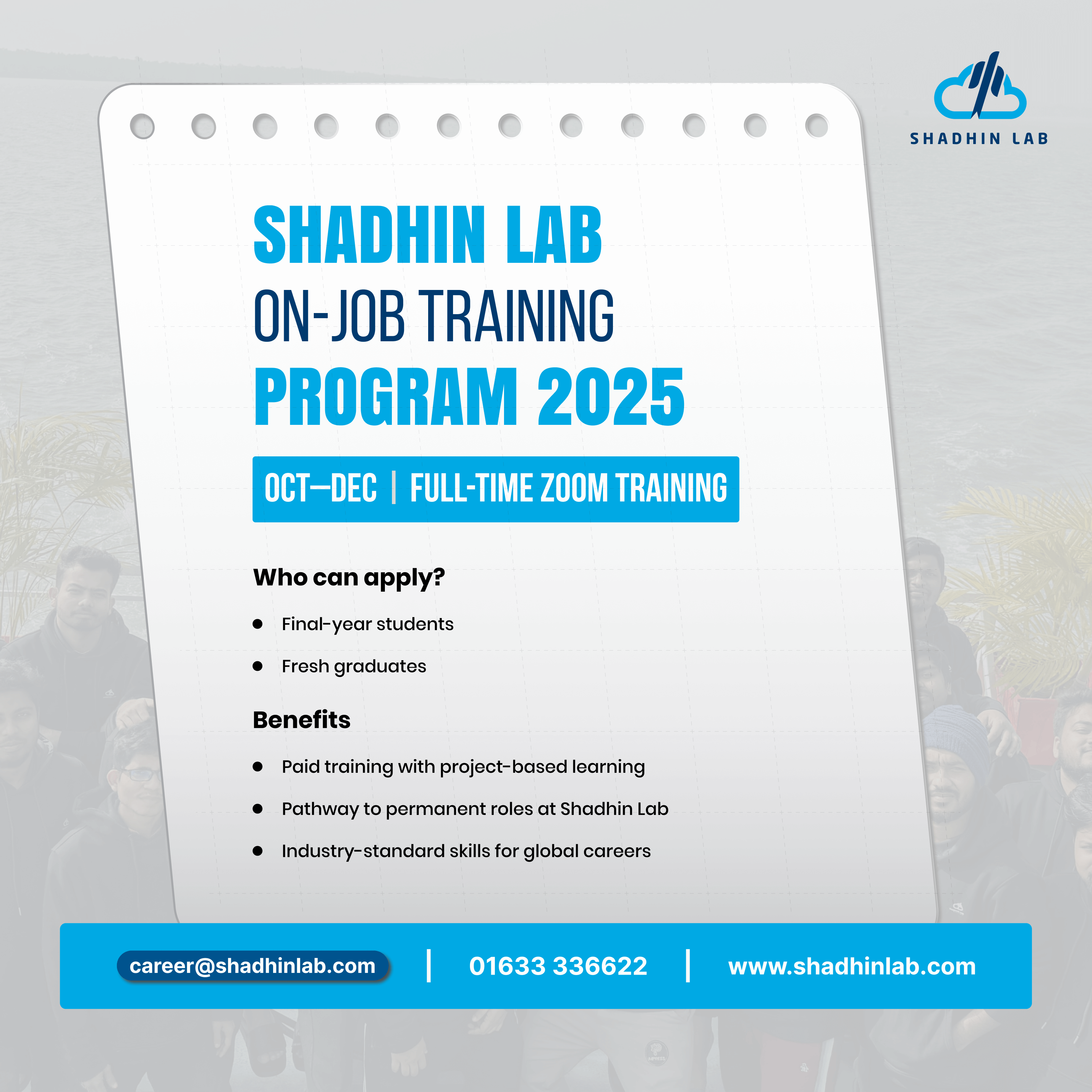 Shadhin Lab On-Job Training Program