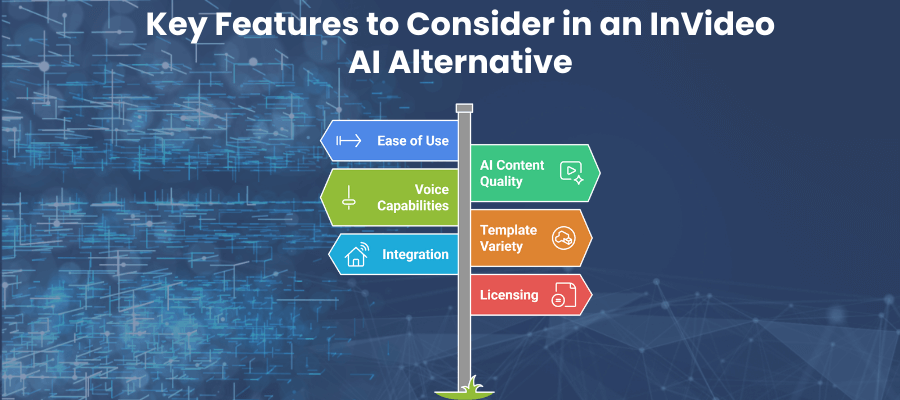 Key Features to Consider in an InVideo AI Alternative