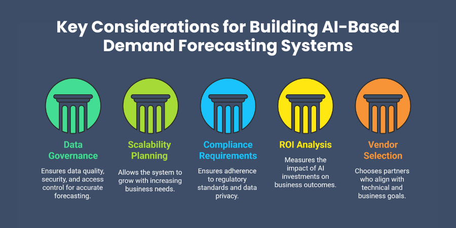 Key Considerations for Building AI-Based Demand Forecasting Systems